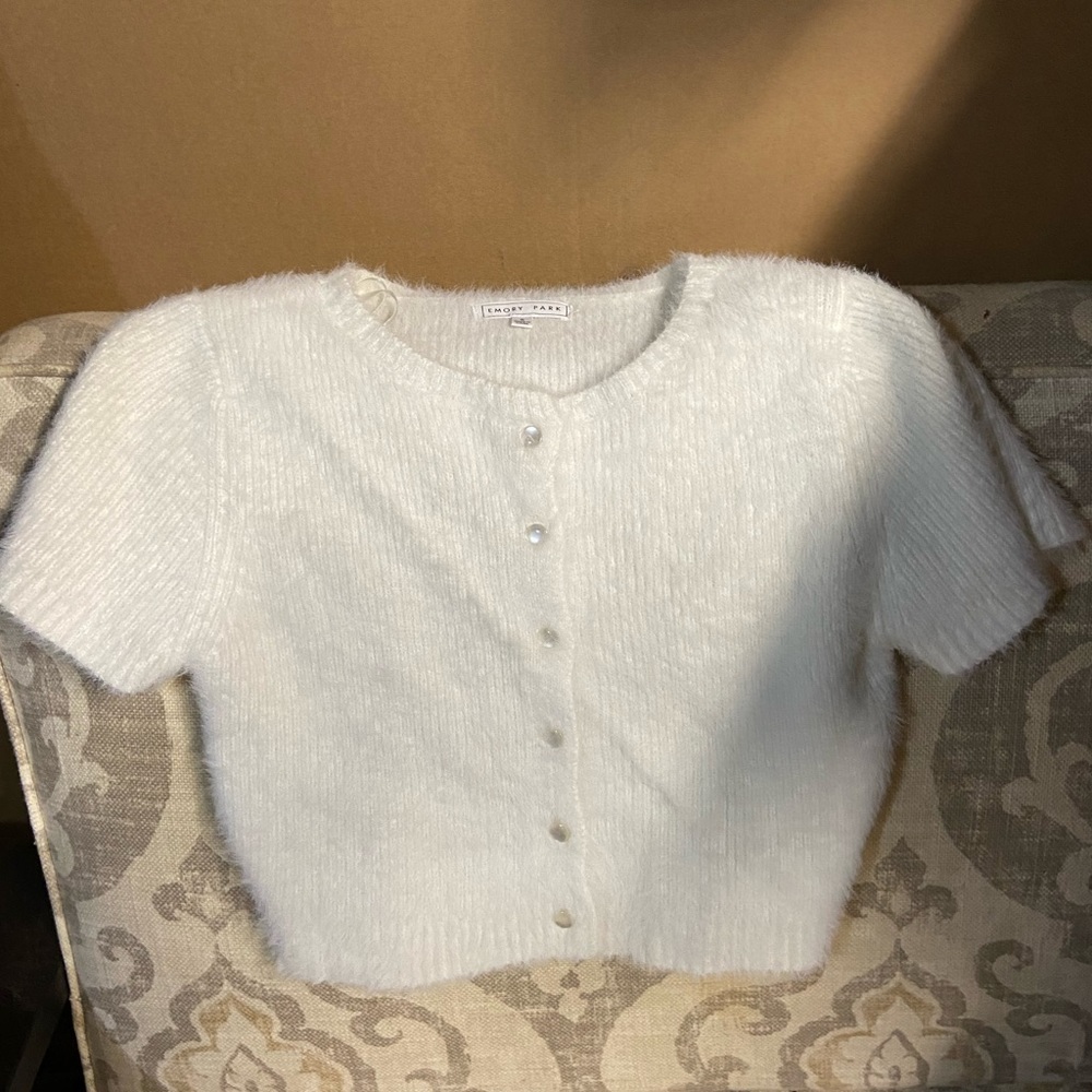 Cute button sweater